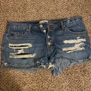 Women’s jean shorts
